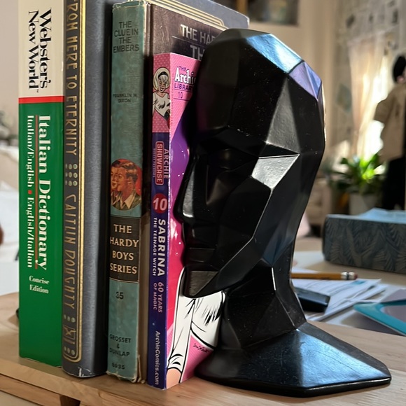 Geometric Monochrome Bookends - Picture 3 of 4